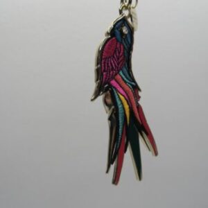 Henri Bendel Parakeet Bird Bag Charm Key Fob